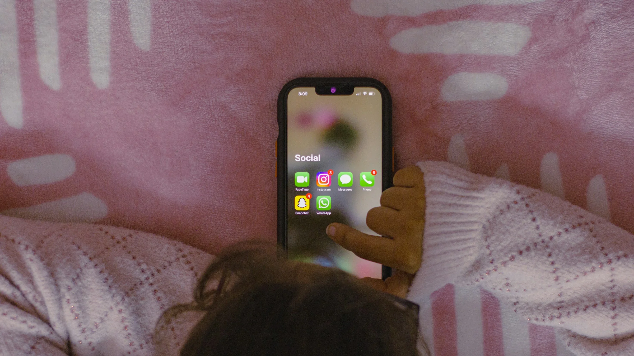 Editar informações da imagem Criança com iPhone