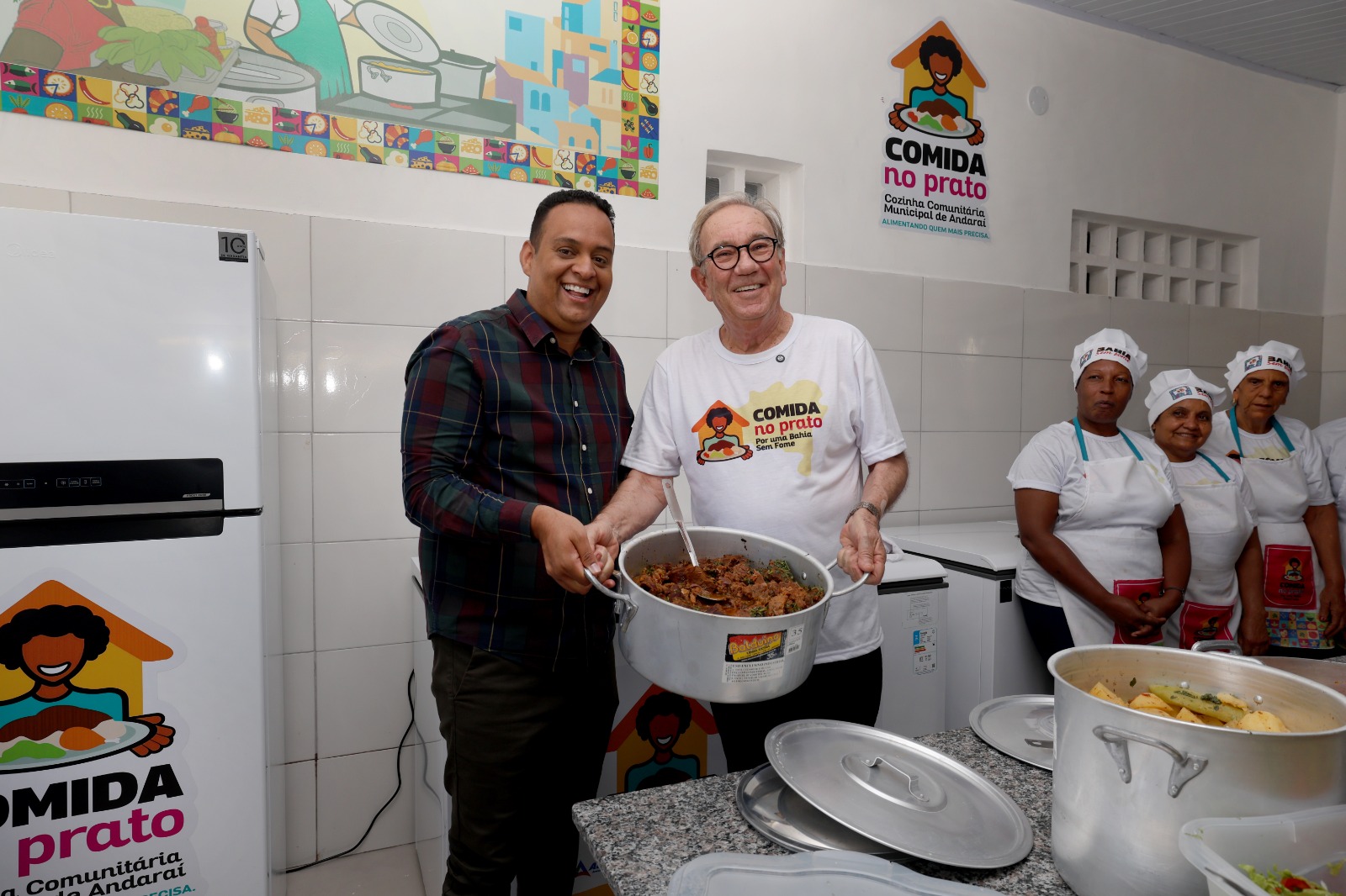 Bahia Sem Fome amplia atendimento social com cozinha comunitária em Andaraí