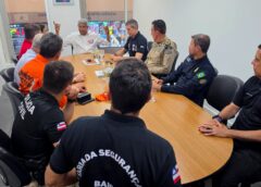 Jerônimo Rodrigues se reúne com cúpula da segurança pública para acompanhar prorrogação do horário de votação