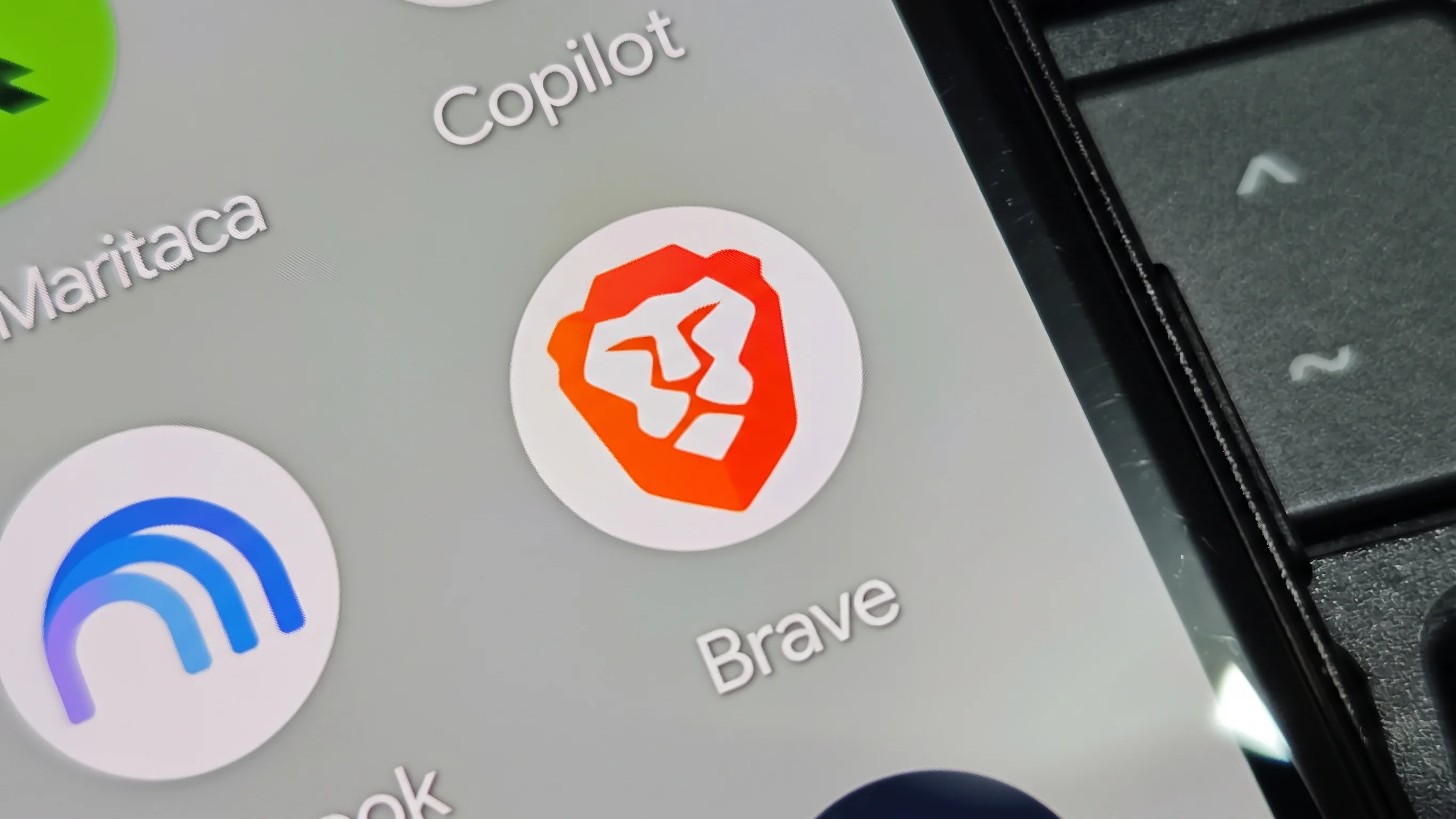 Editar informações da imagem Navegador Brave