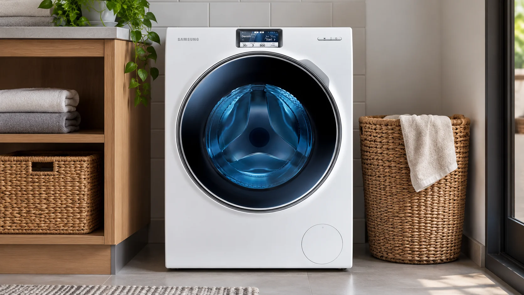 máquina de lavar samsung